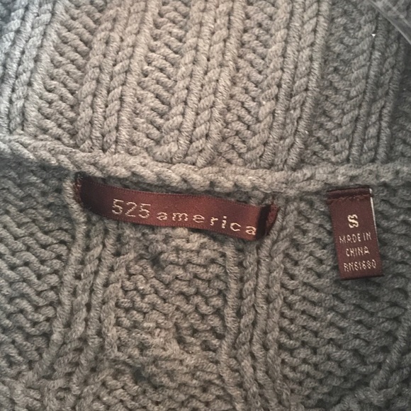 Cable Knit Turtle Neck Midi Dress - Picture 8 of 8